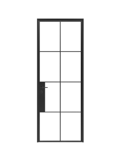 Remi- Single  Steel Glass Door image 0