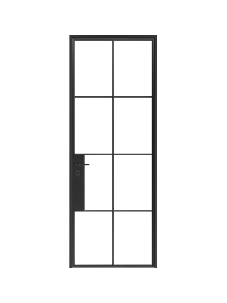 Remi- Single  Steel Glass Door image 0