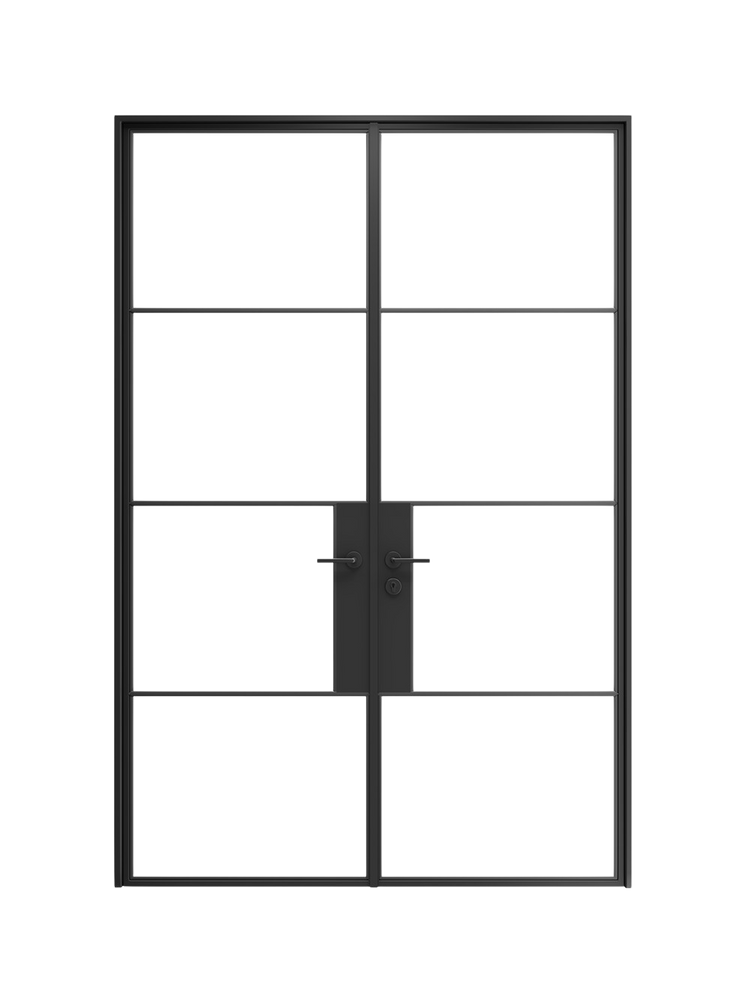 Chance - French Double Steel Glass Doors image 0