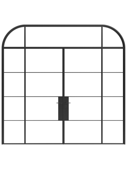 Colette -  Solid Steel Doors With Sidelites image 0