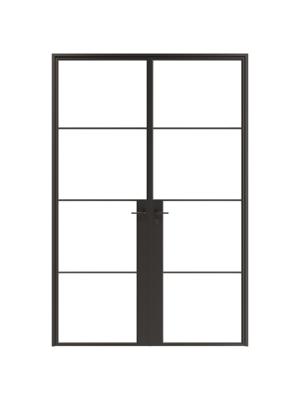 Sylvie-  Double Steel Glass Doors image 0