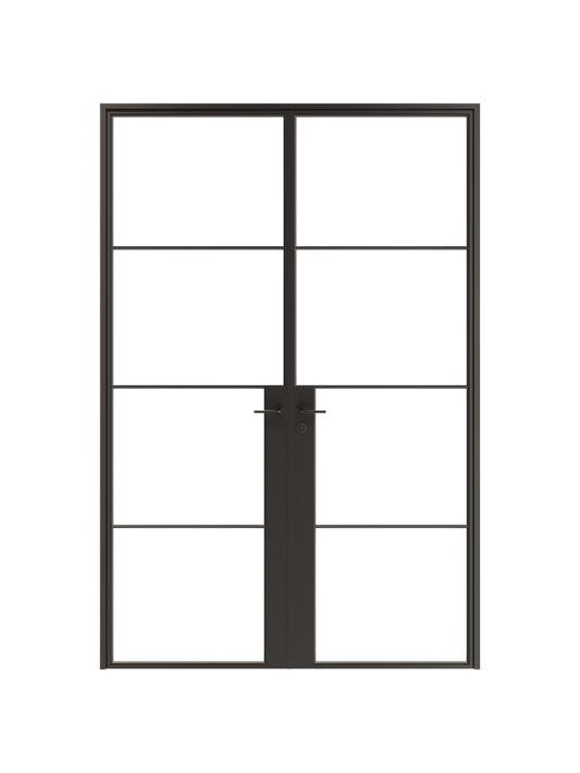 Sylvie-  Double Steel Glass Doors image 0