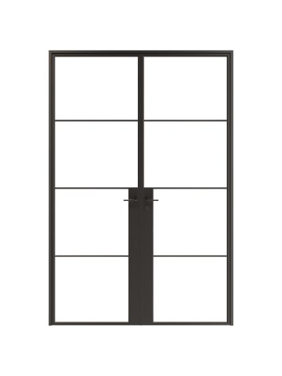 Sylvie-  Double Steel Glass Doors image 0