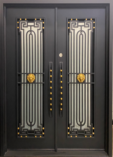 high-quality wrought iron doors