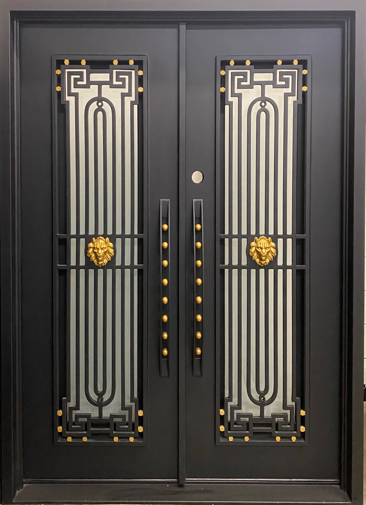 high-quality wrought iron doors