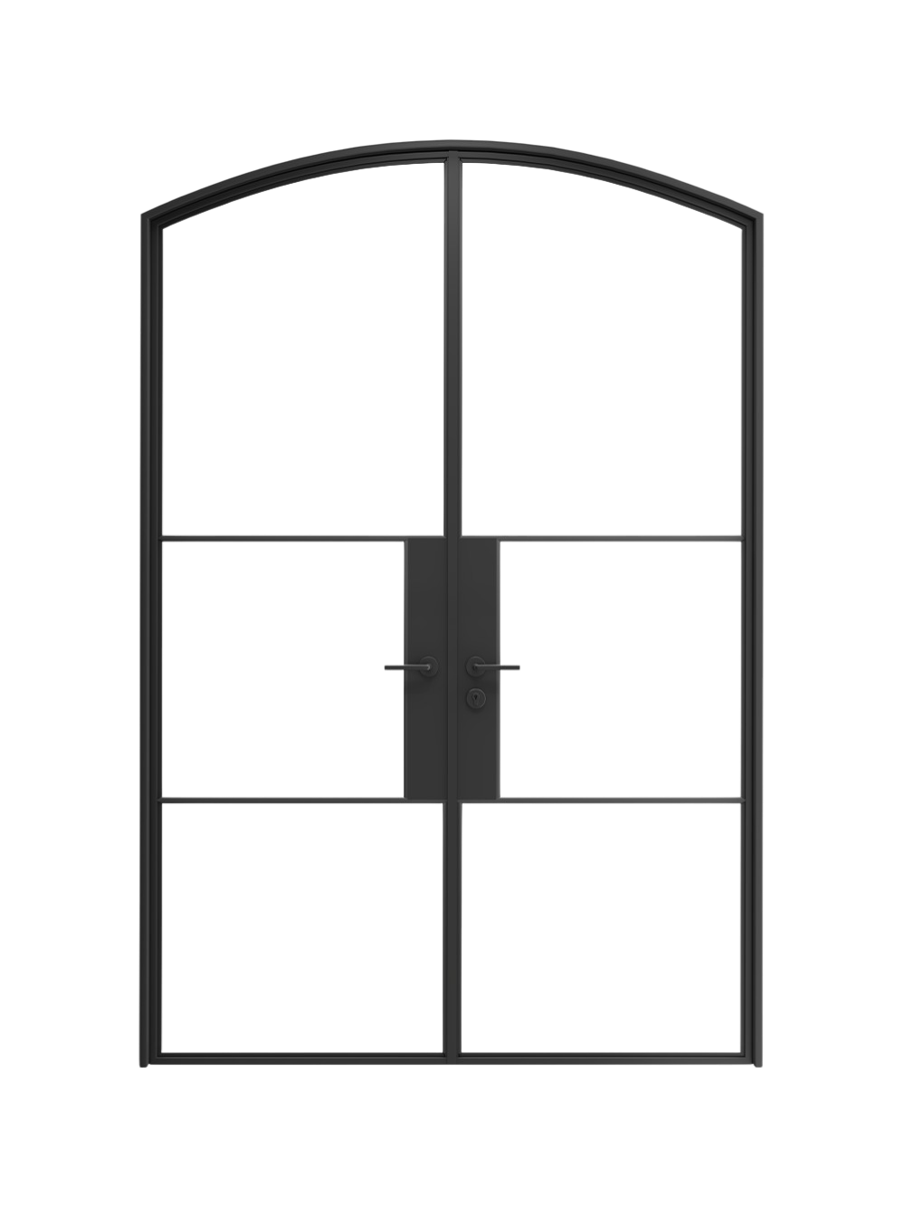 Pierre-  Double Steel Glass Doors image 0