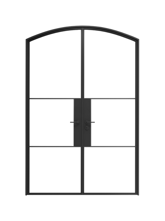 Pierre-  Double Steel Glass Doors image 0