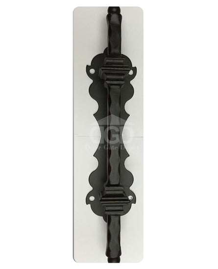 DAISY- round top, prehung, tempered insulated glass, bug screens,dual pane, wrought iron doors-72X96 Right Hand - Door Gate Depot