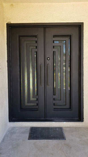 custom wrought iron doors